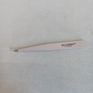 Alchemy Living Pink Pointed Eyebrow Tweezers